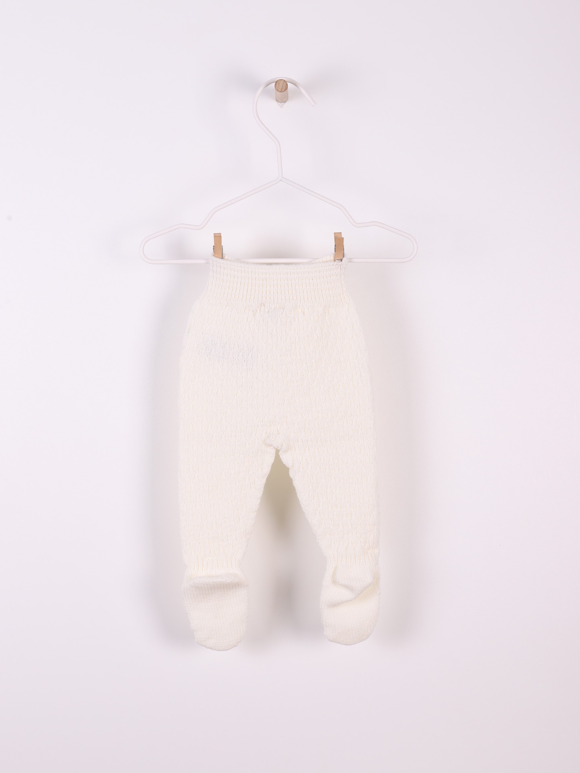 Calças tricotadas lã