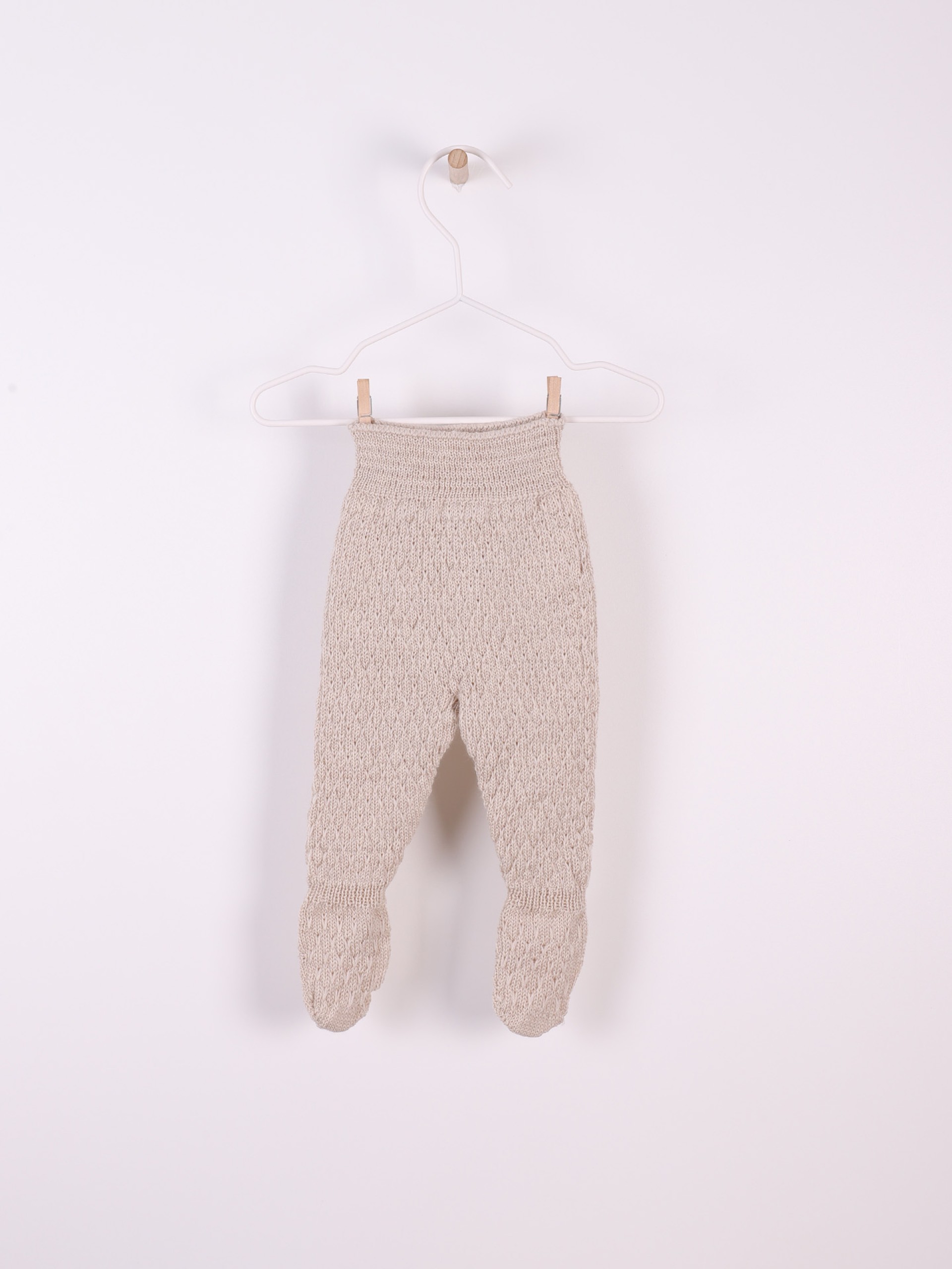 Calças tricotadas lã