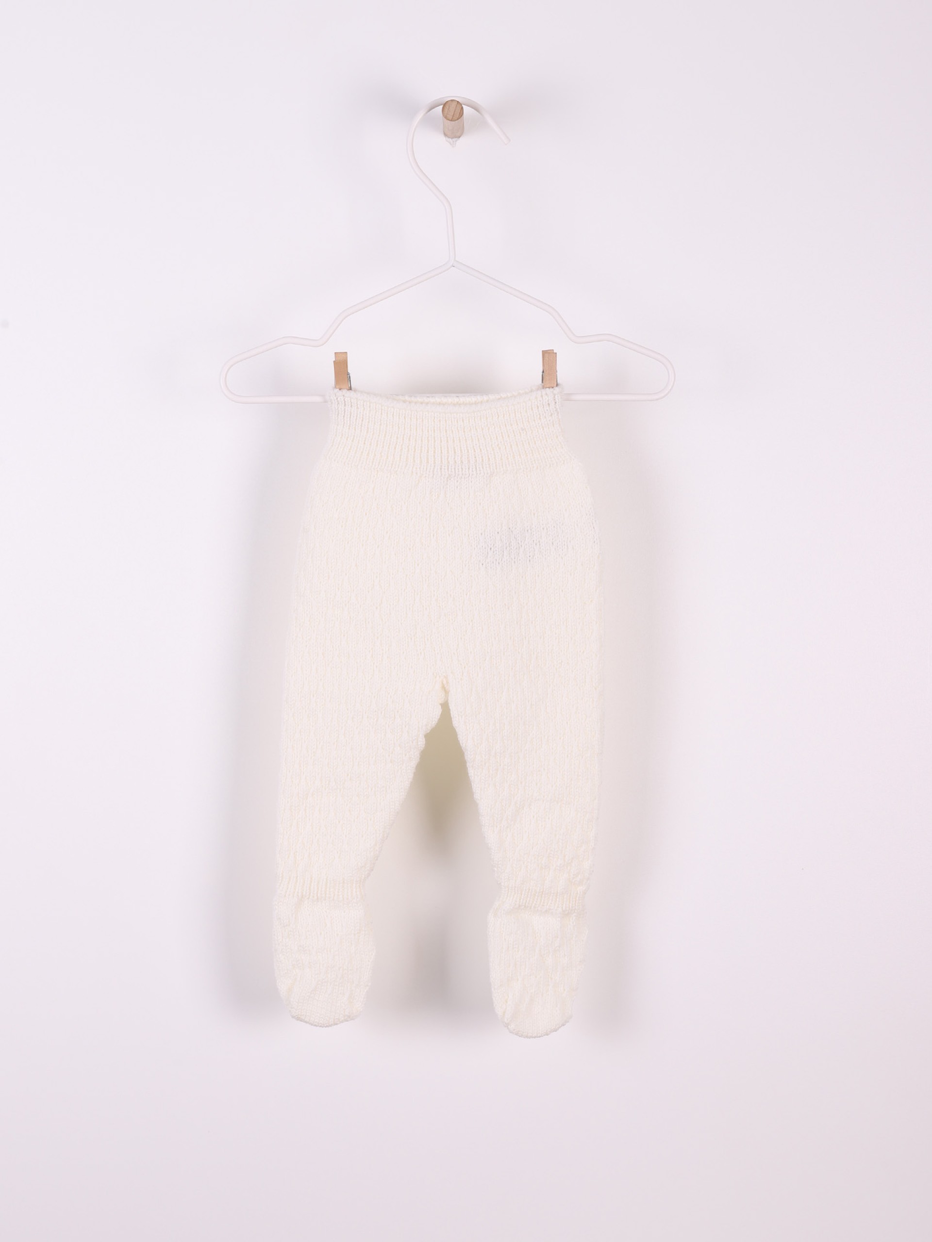 Calças tricotadas lã