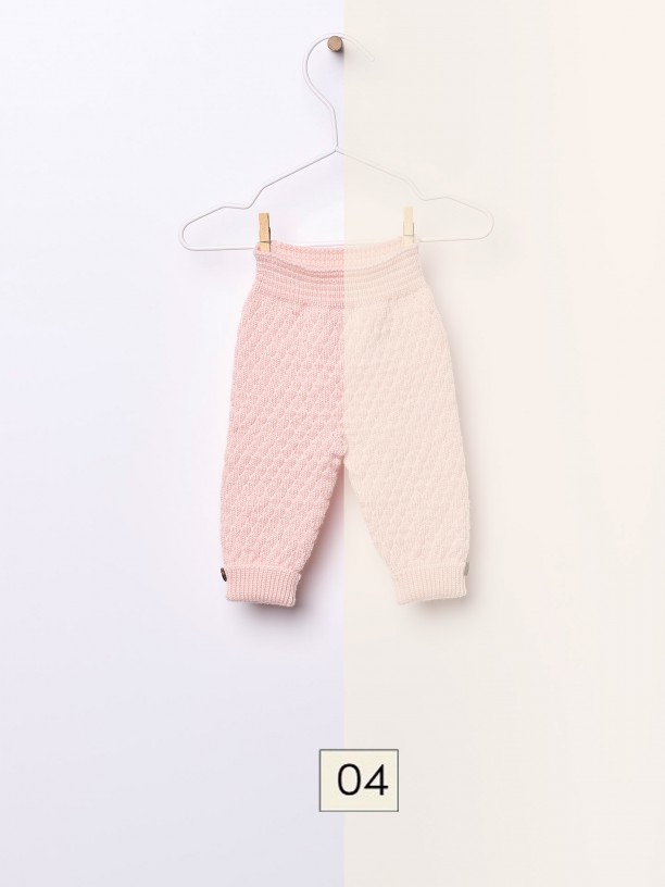 Knitted wool trousers Knitted wool trousers