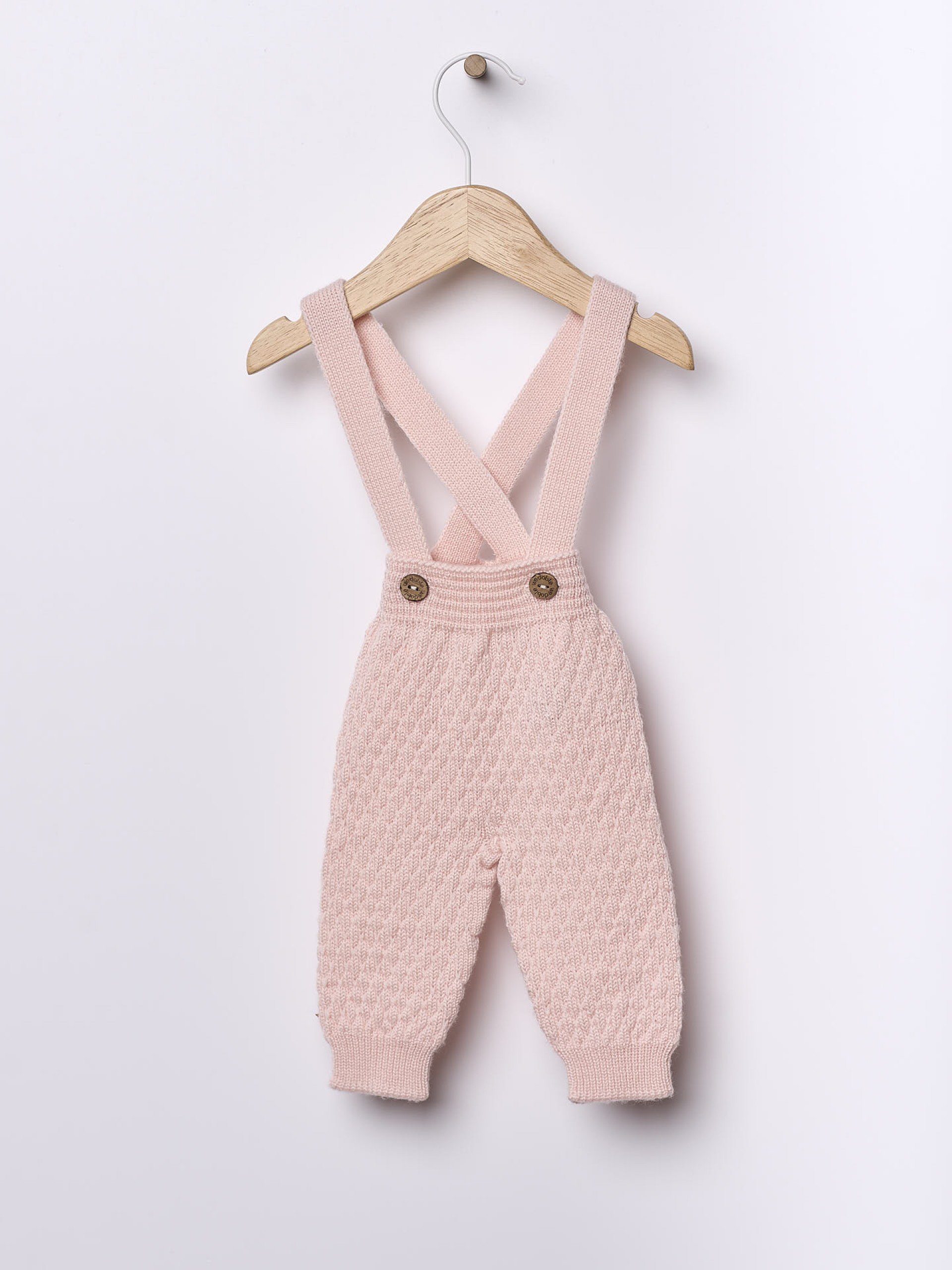 Knitted wool trousers