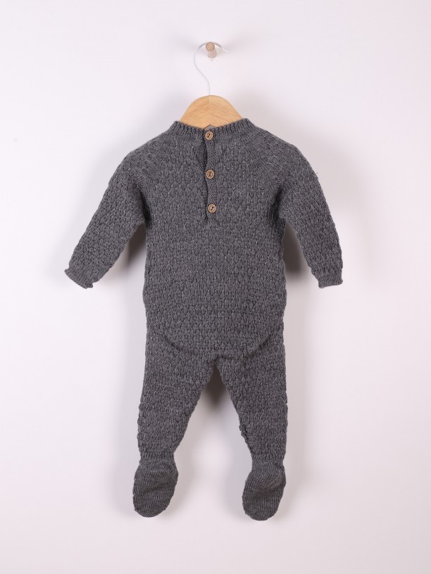 Babygrow tricotado de l? Babygrow tricotado de l?