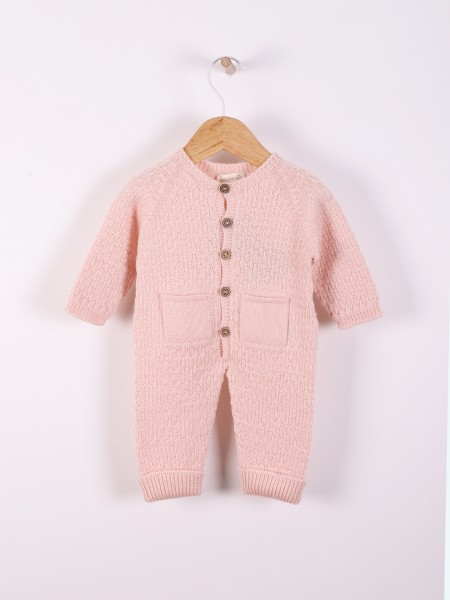 Knitted wool jumpsuit
