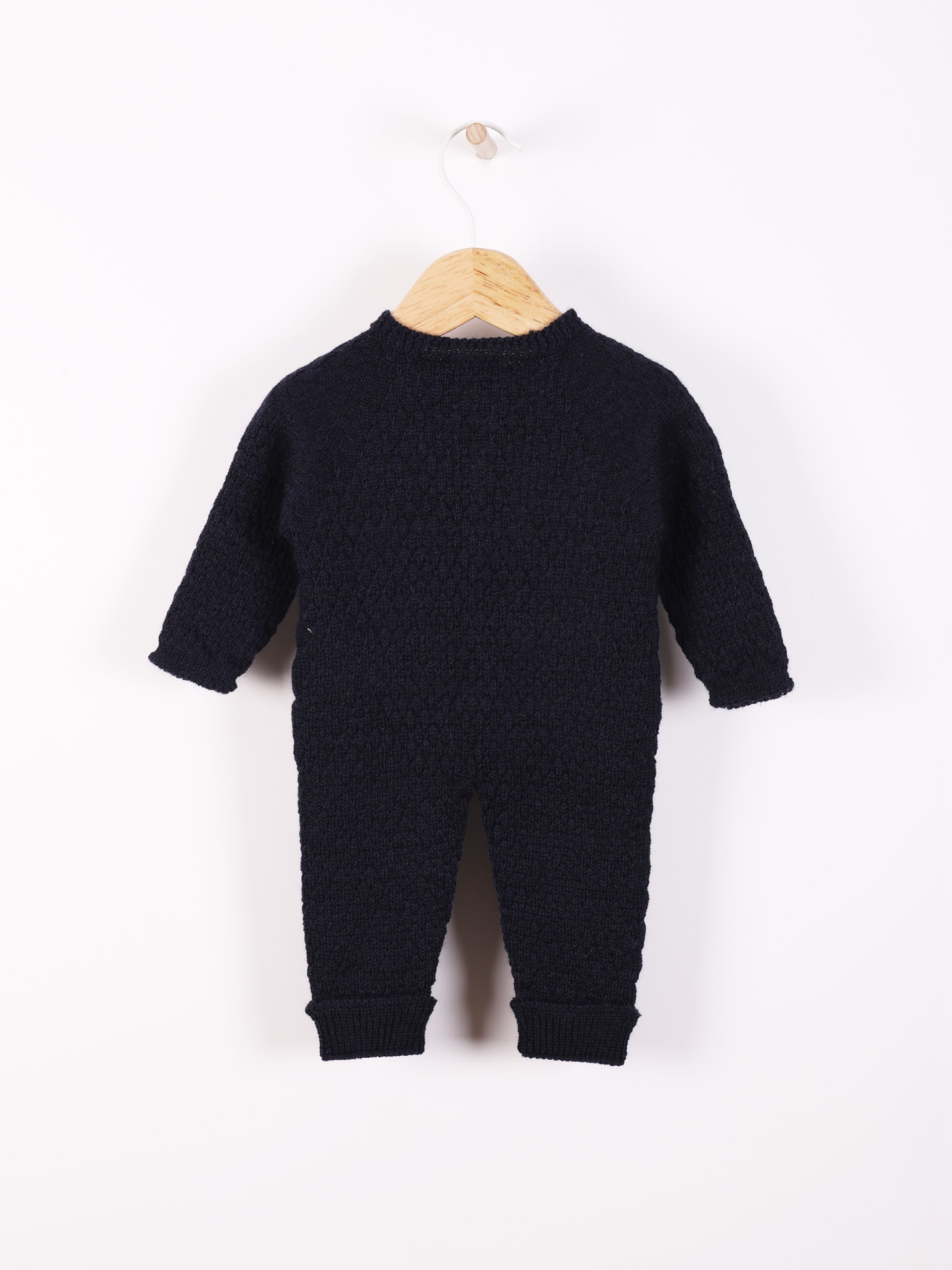 Knitted wool jumpsuit