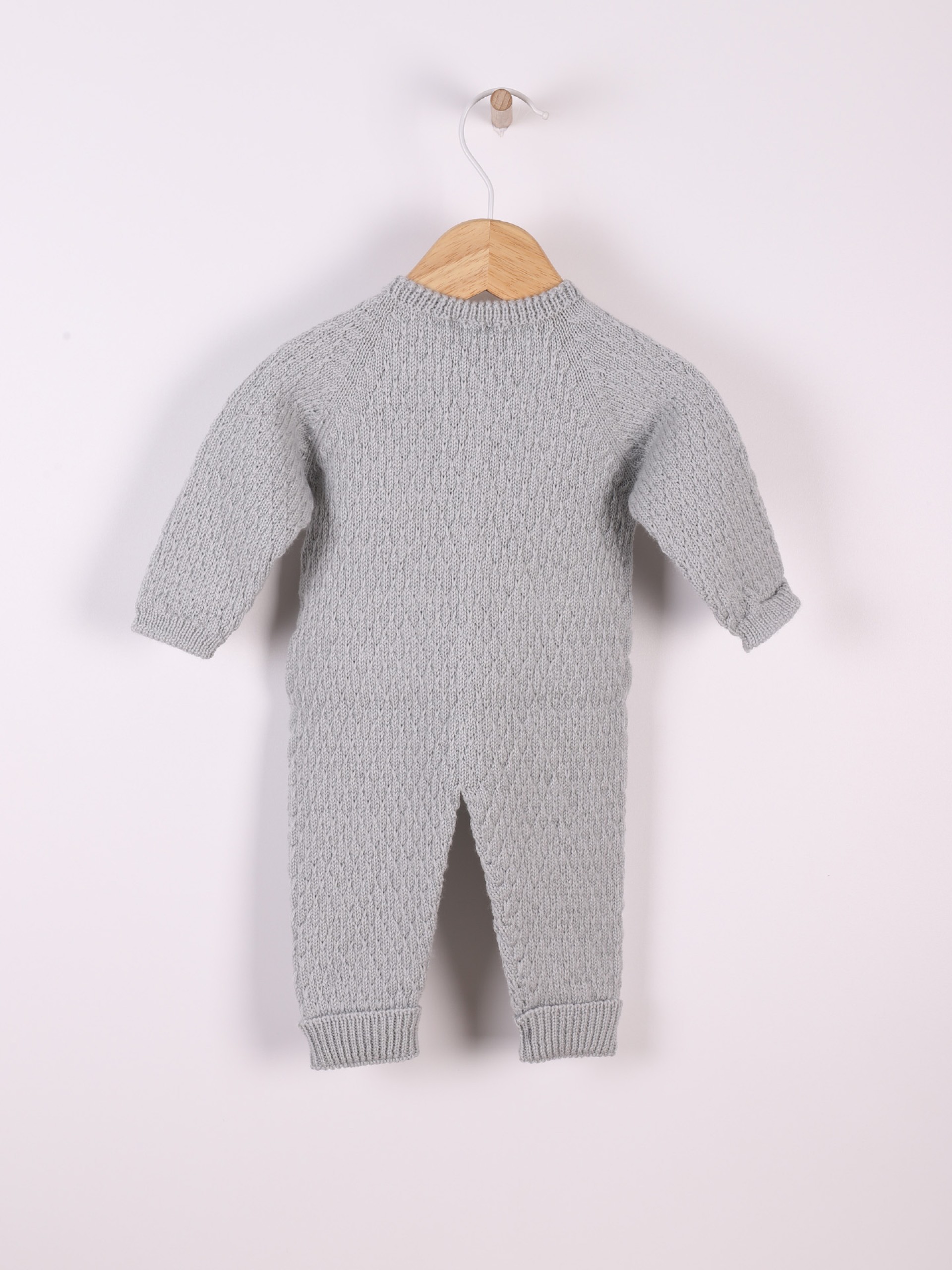 Knitted wool jumpsuit