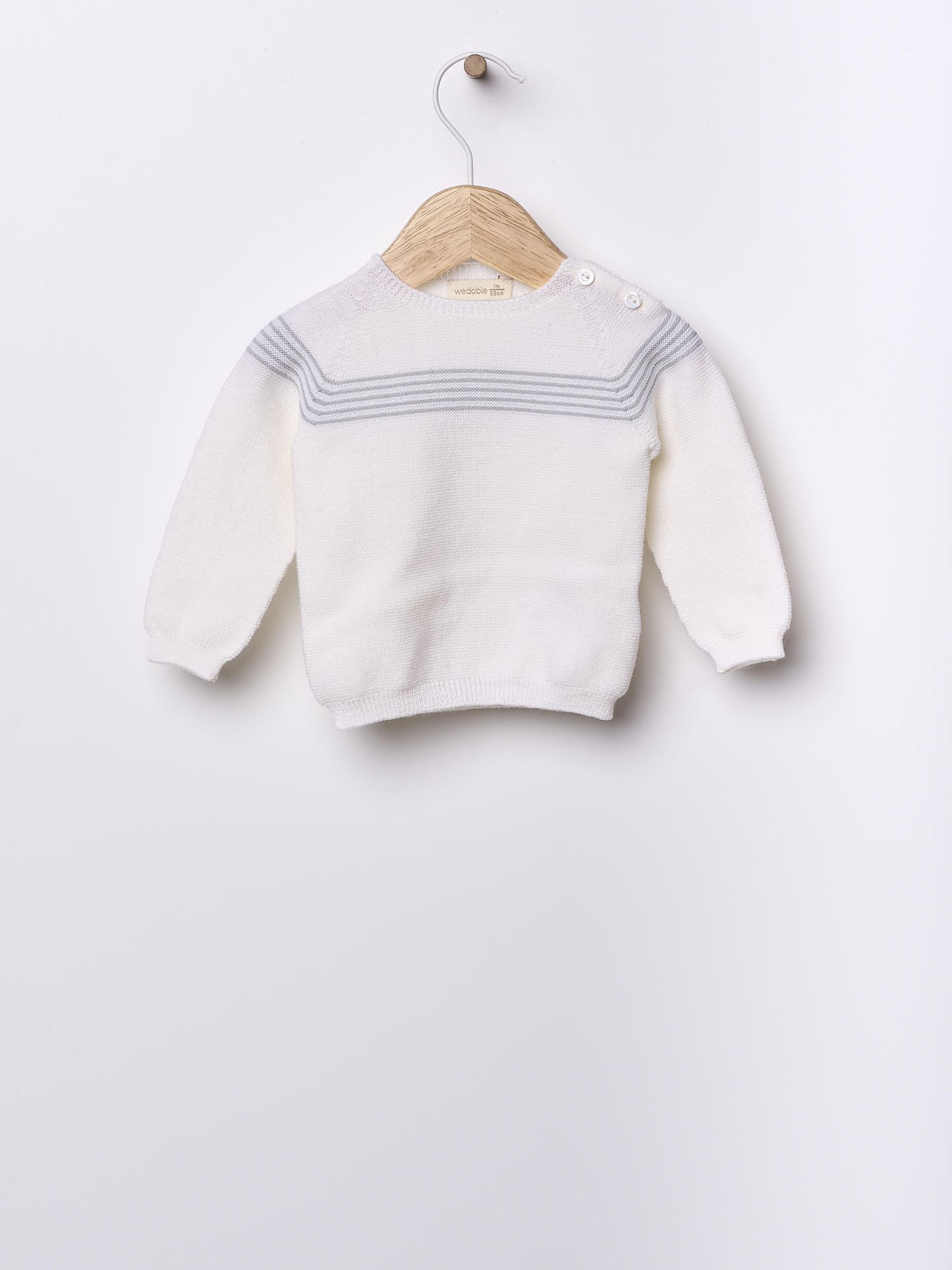 Knitted wool sweater