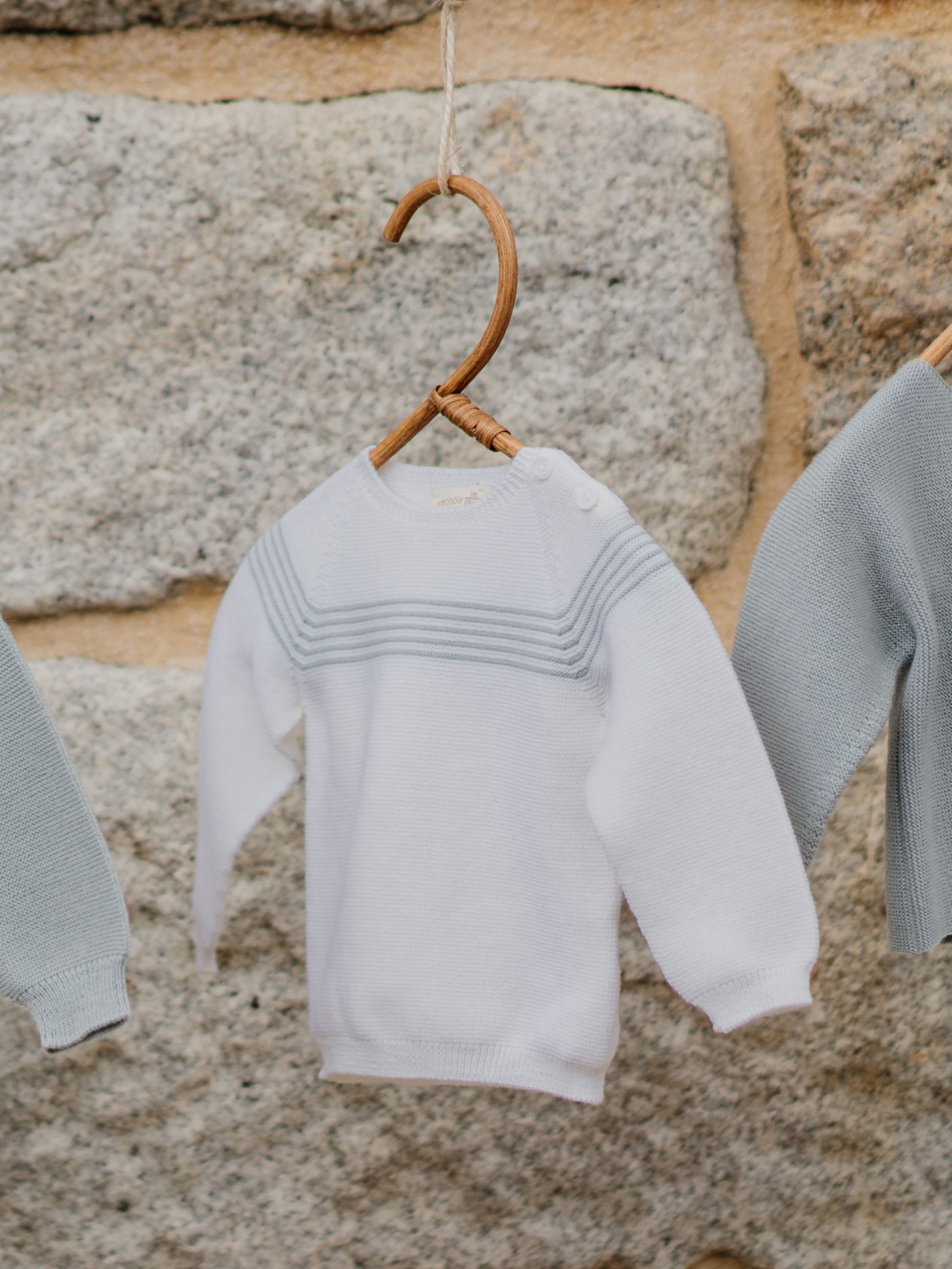 Knitted wool sweater