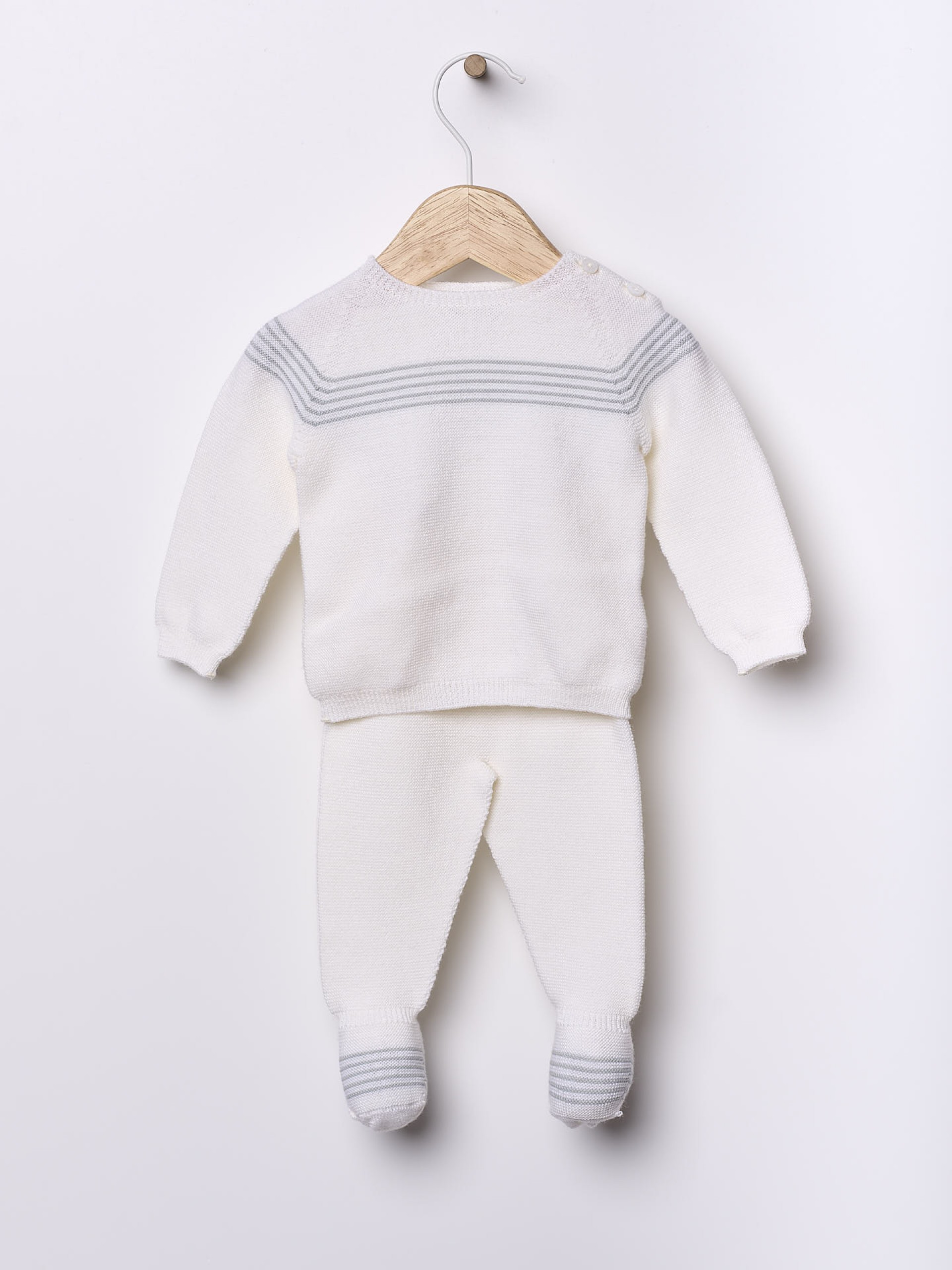 Knitted wool sweater