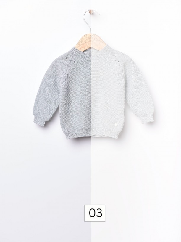 Knitted wool sweater Knitted wool sweater