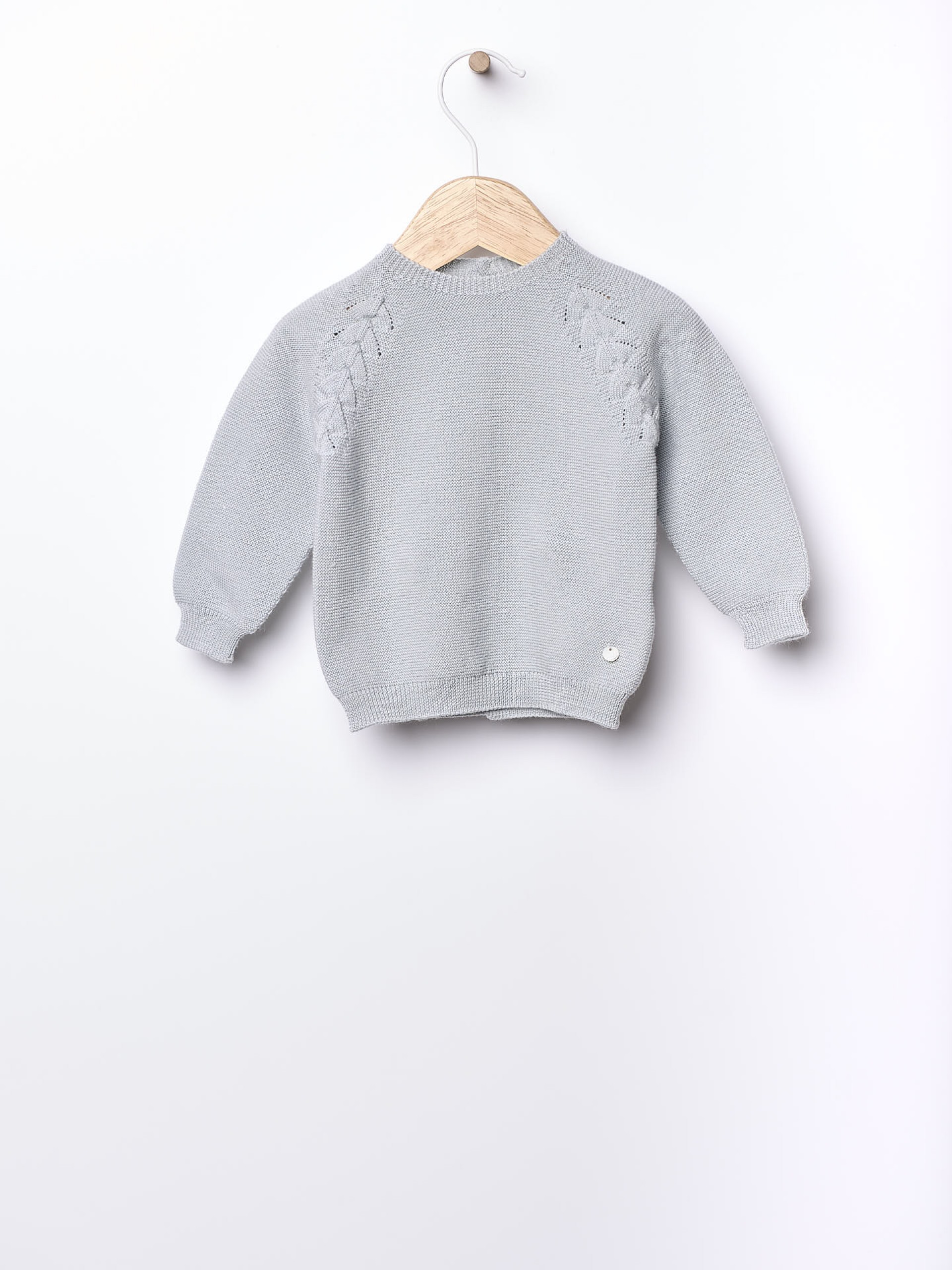 Knitted wool sweater