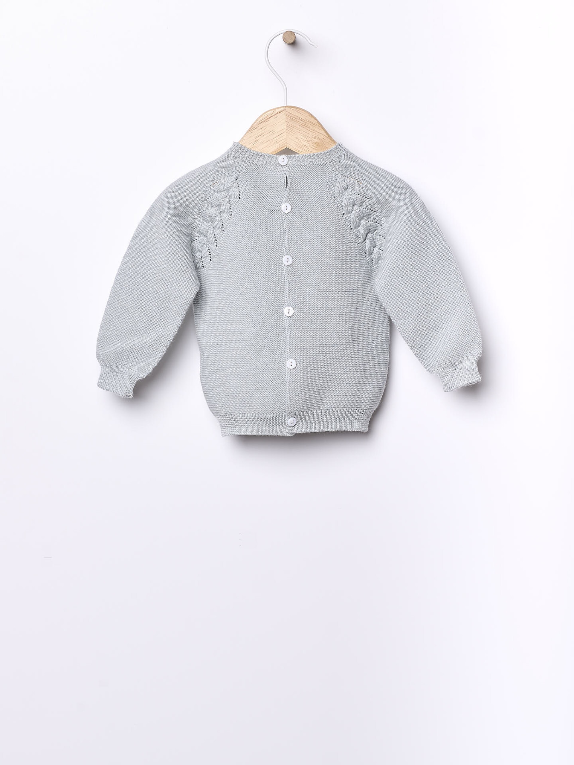 Knitted wool sweater