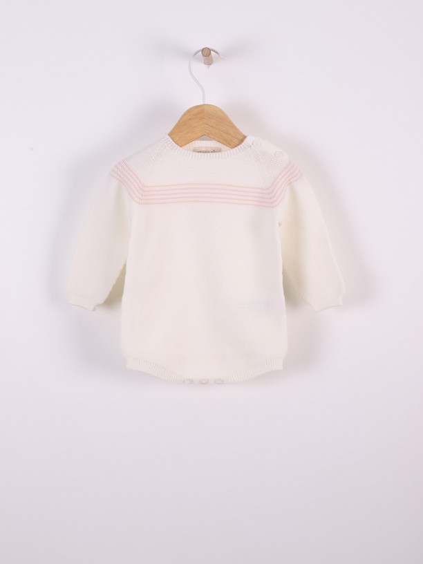 Knitted wool shortie