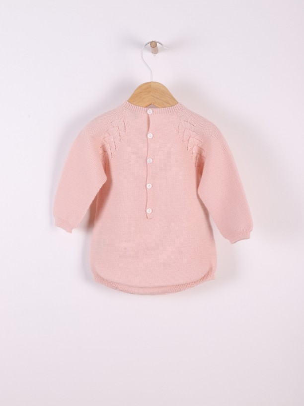 Knitted wool shortie