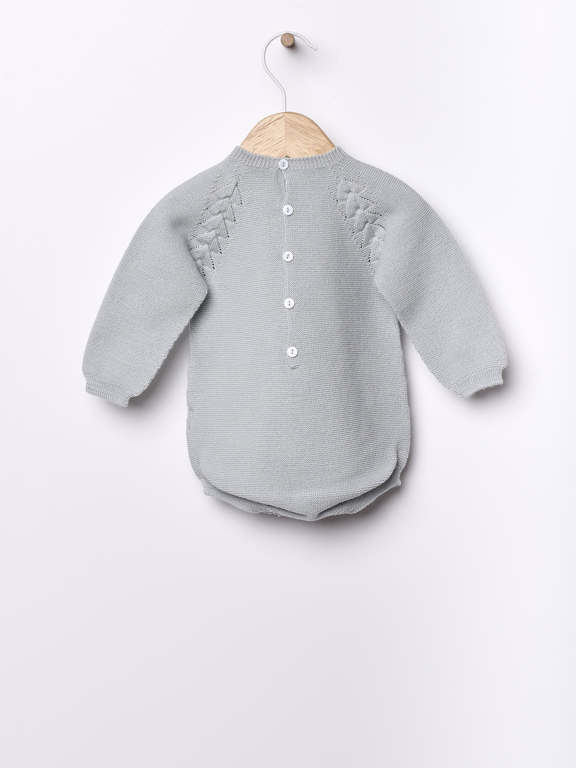 Knitted wool shortie