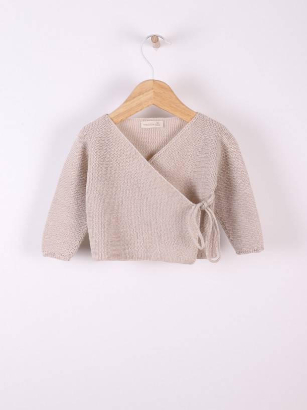 Double-breasted cardigan