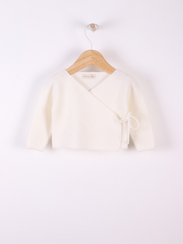 Double-breasted cardigan