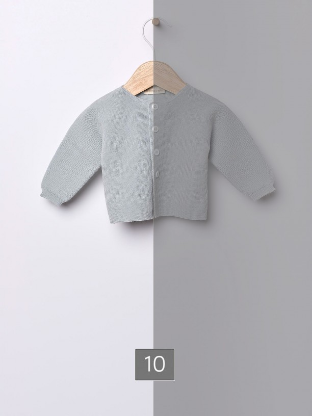 Knitted wool cardigan Knitted wool cardigan