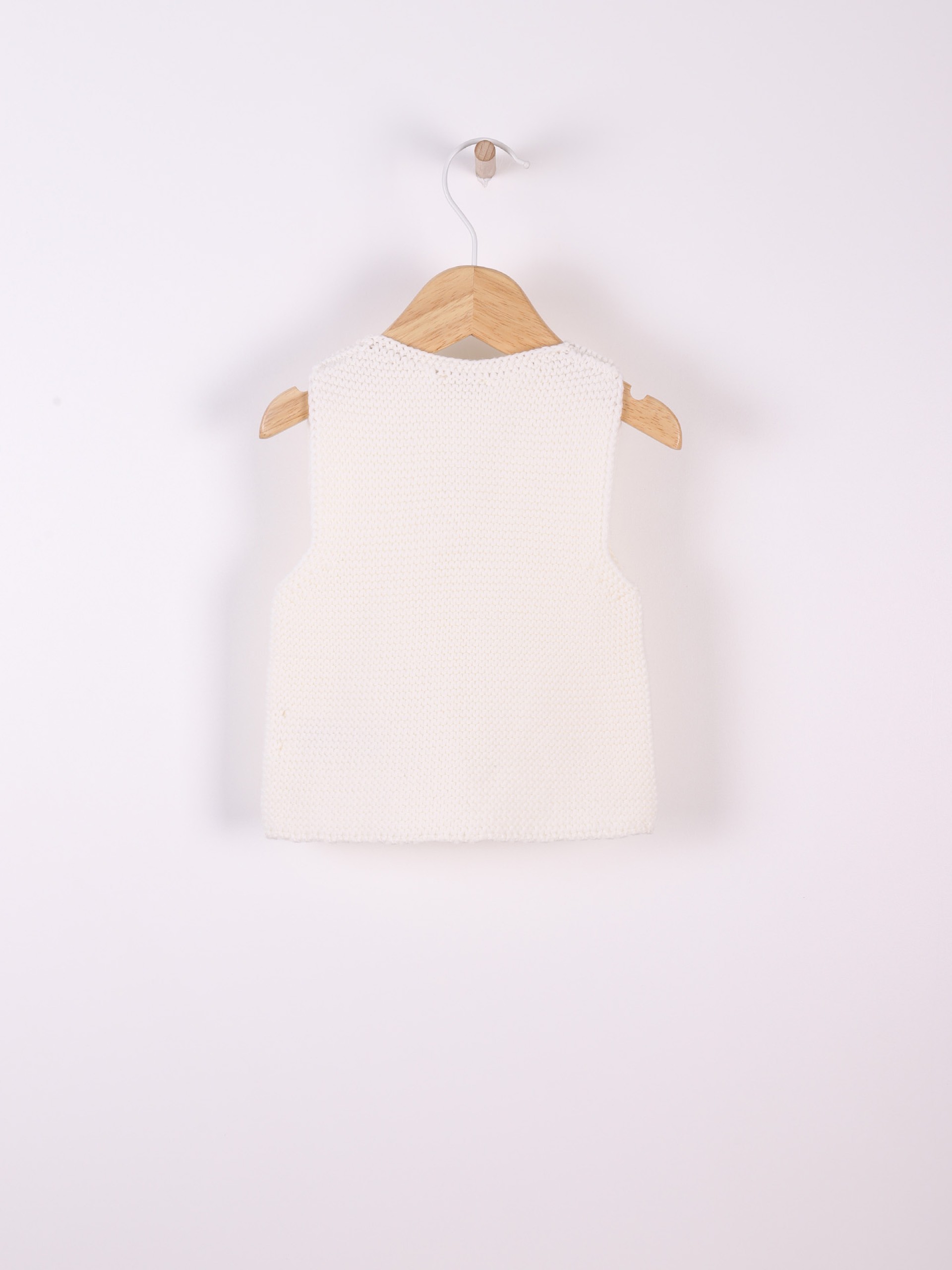 Colete tricotado de l?