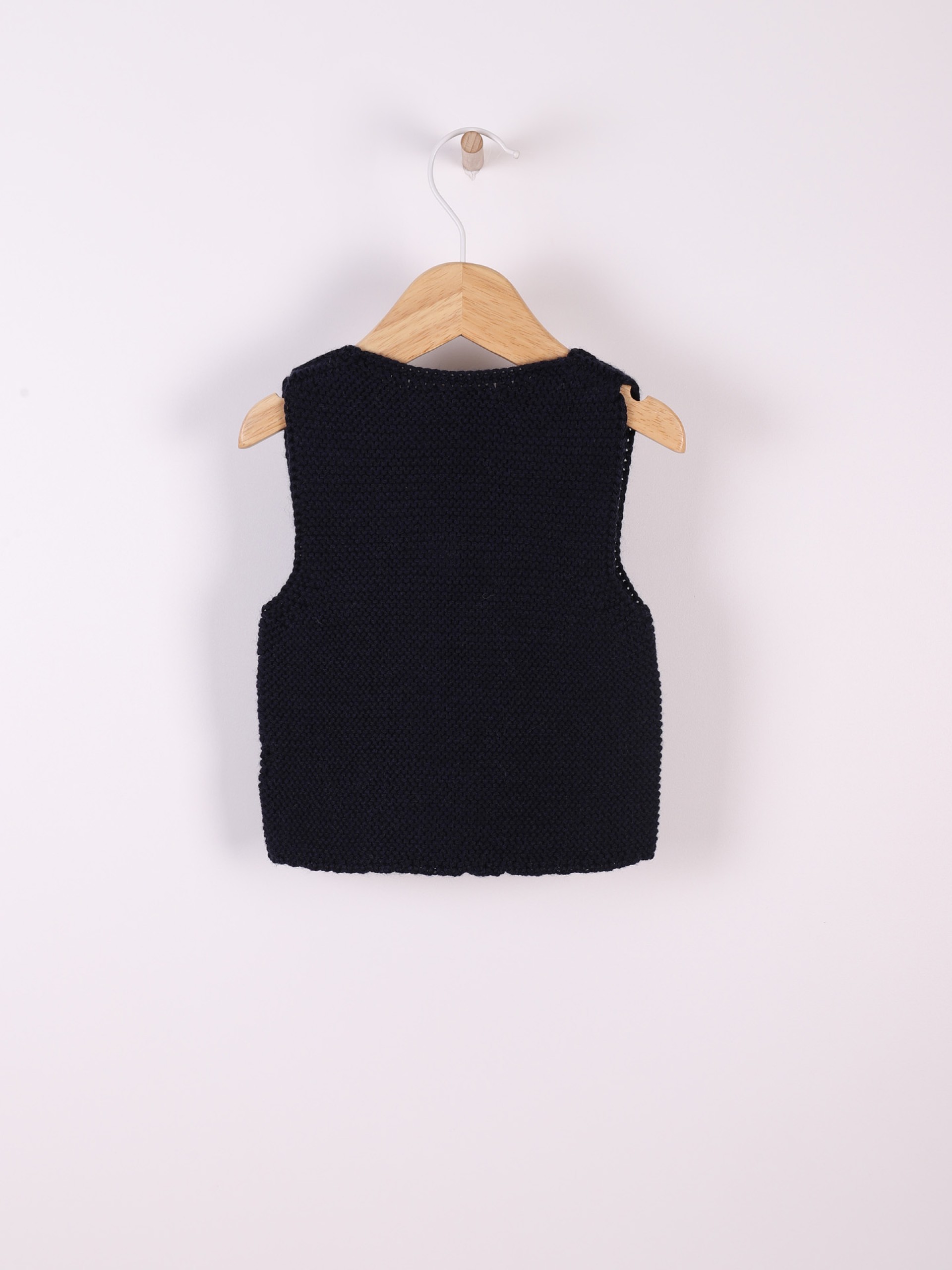 Colete tricotado de l?