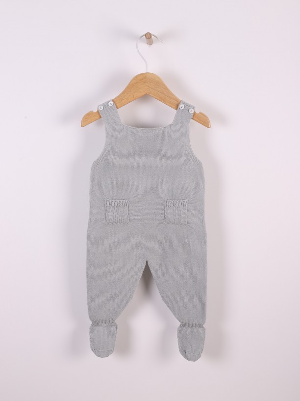 Knitted dungarees Knitted dungarees