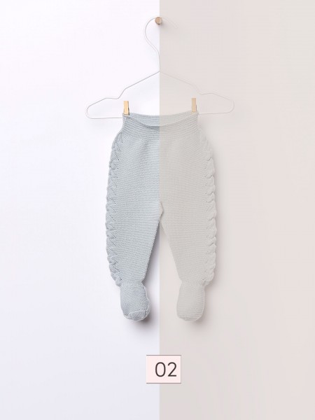 Knitted wool trousers Knitted wool trousers