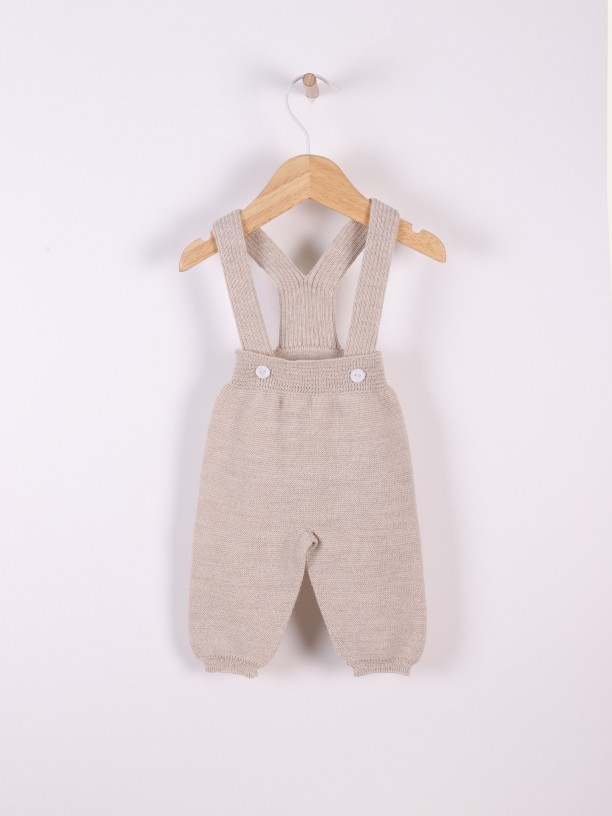 Knitted wool trousers Knitted wool trousers