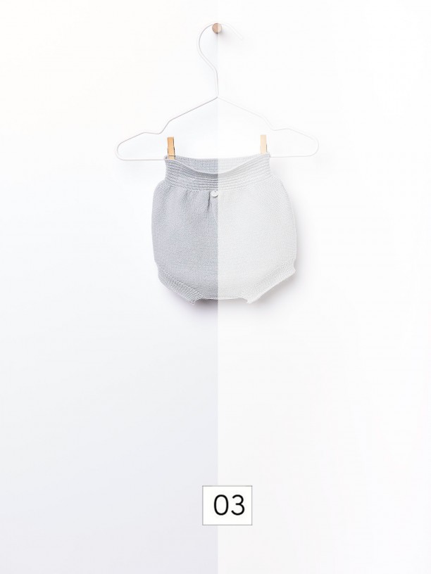 Tapa fralda tricotado l?