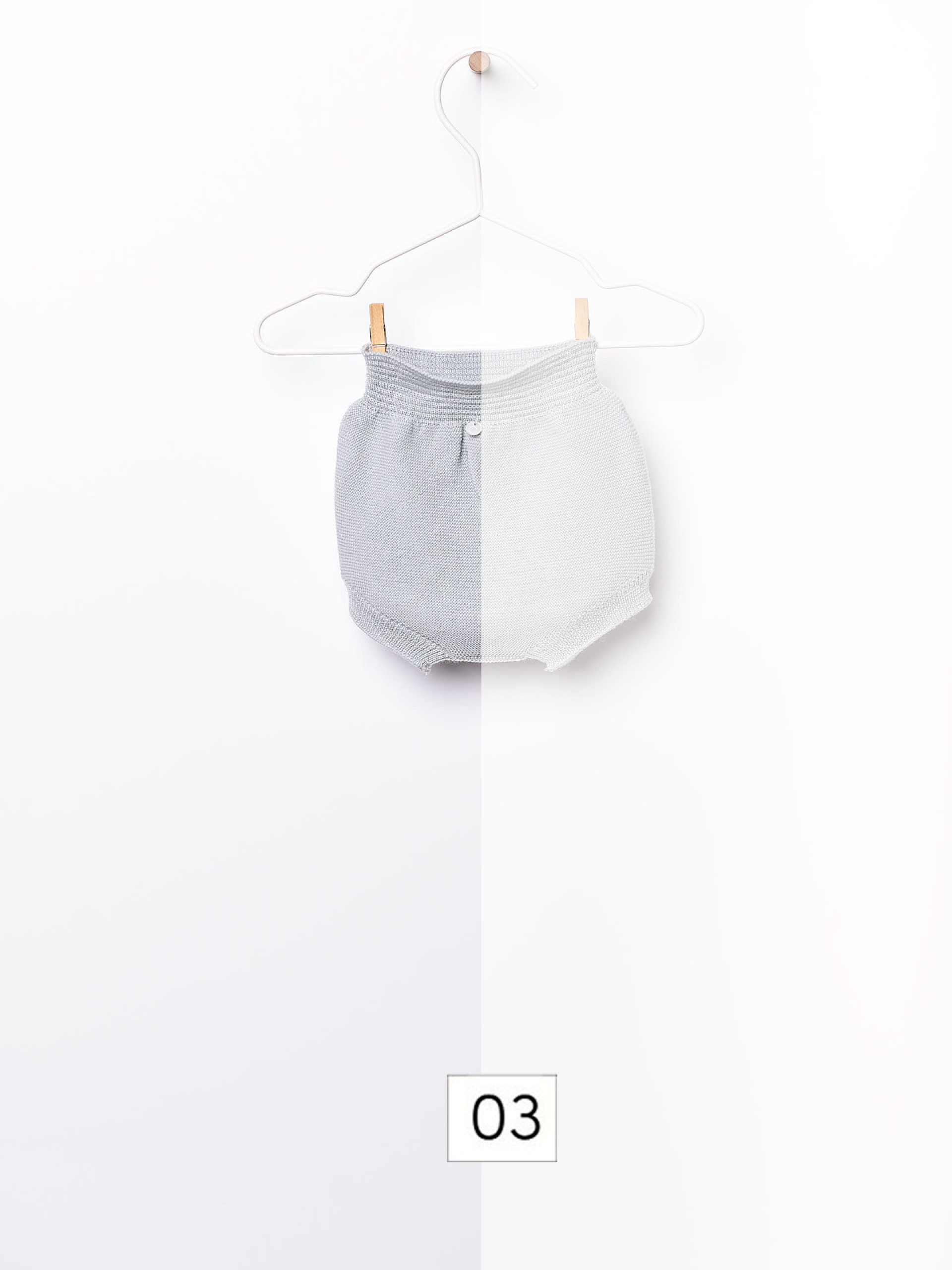 Tapa fralda tricotado l?