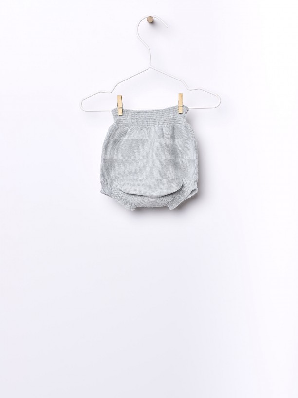 Knitted wool bloomer