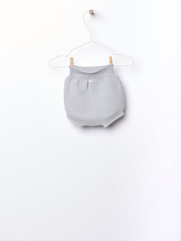 Knitted wool bloomer