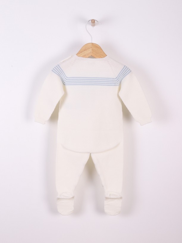 Babygrow tricotado de l? Babygrow tricotado de l?
