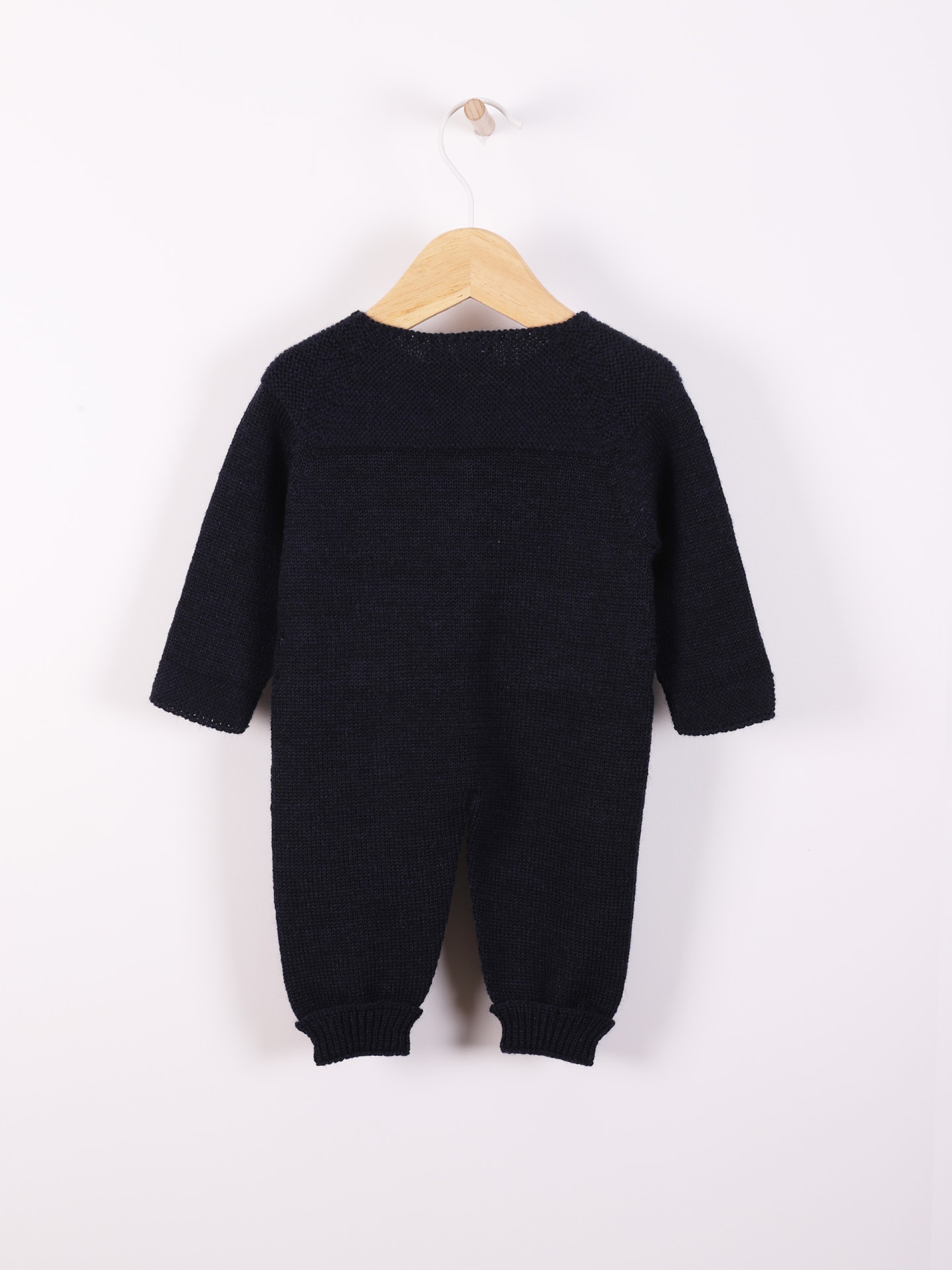 Knitted wool jumpsuit