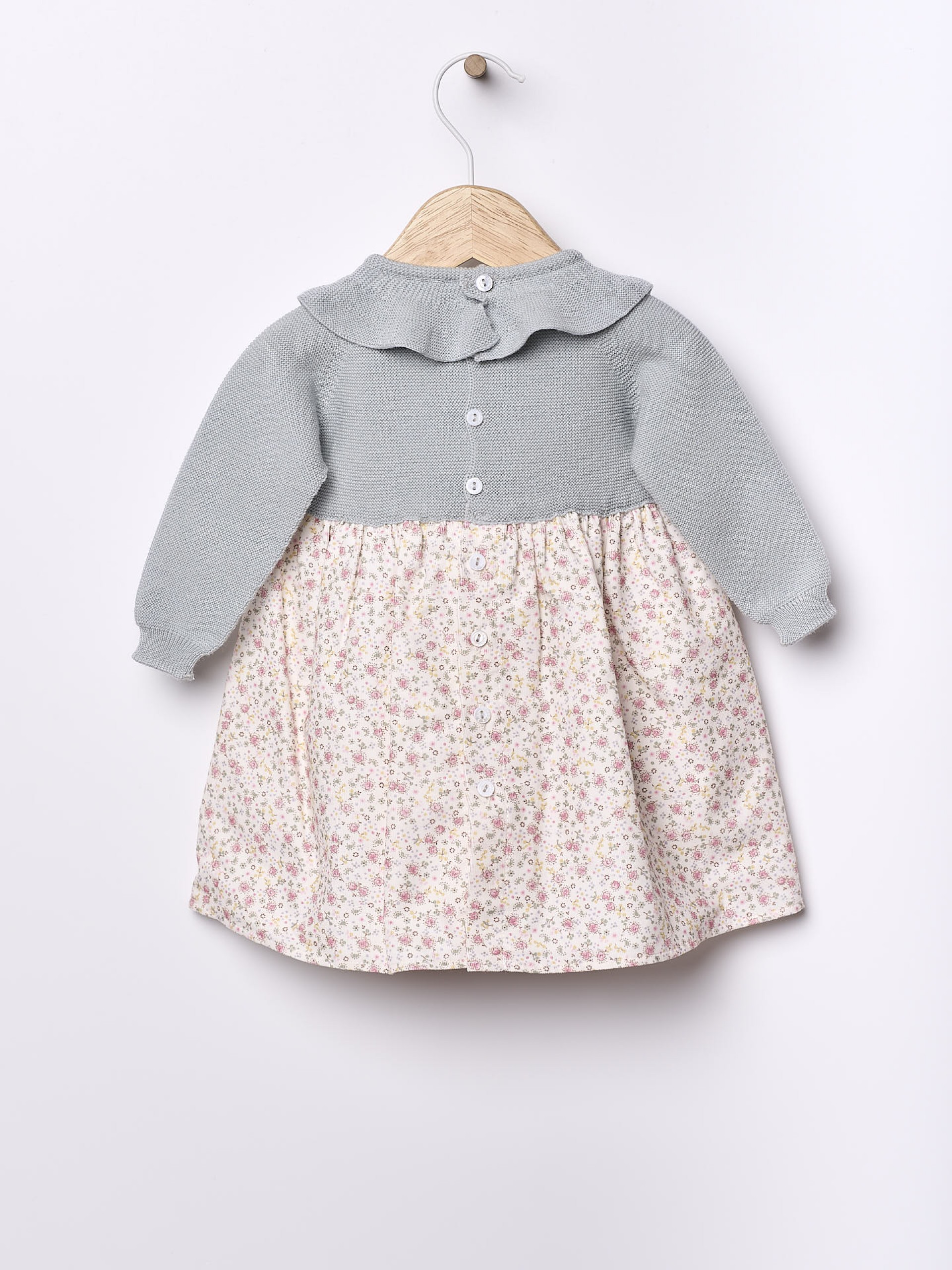 Vestido manga comprida