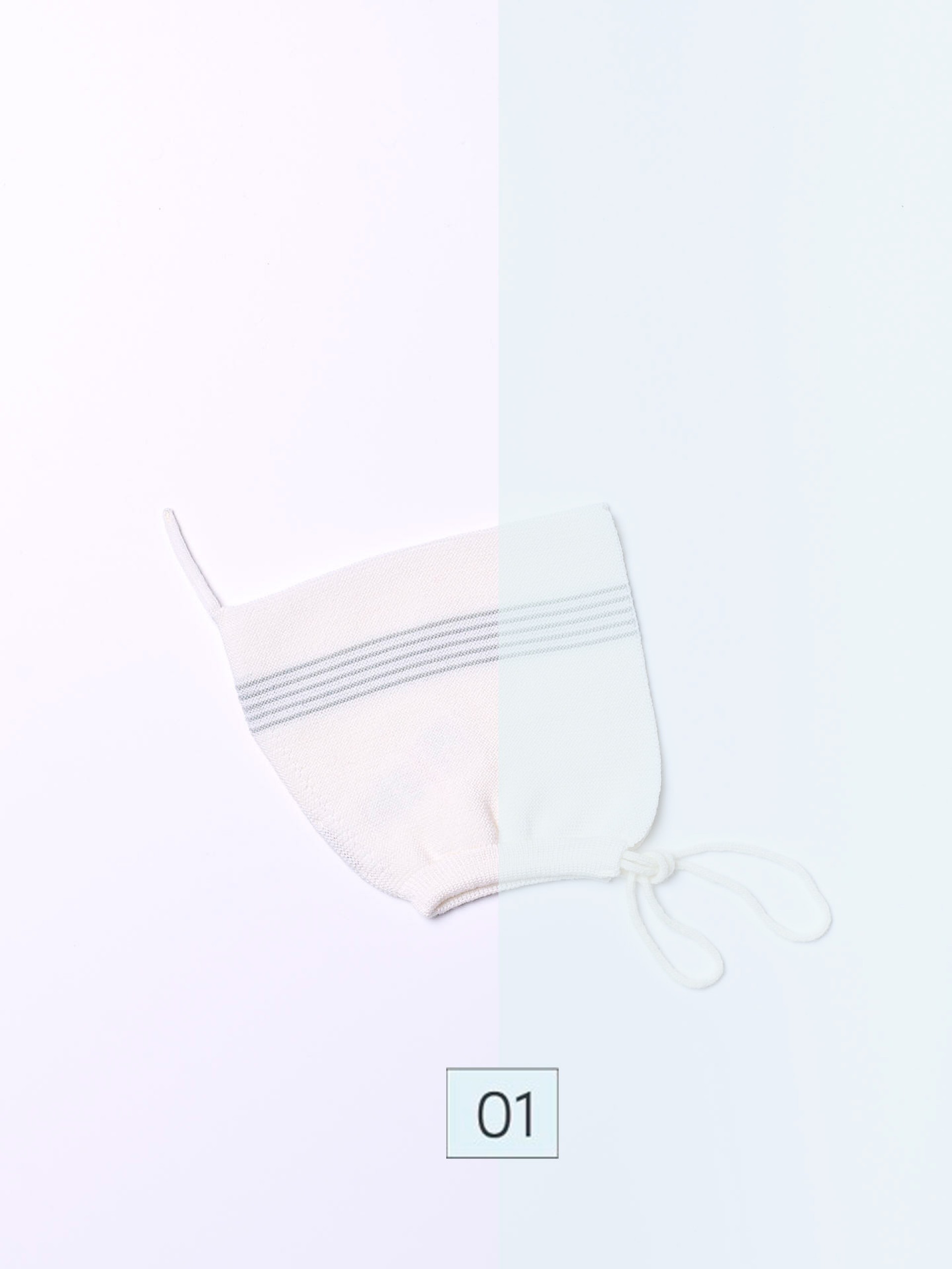 Touca tricotada de l?