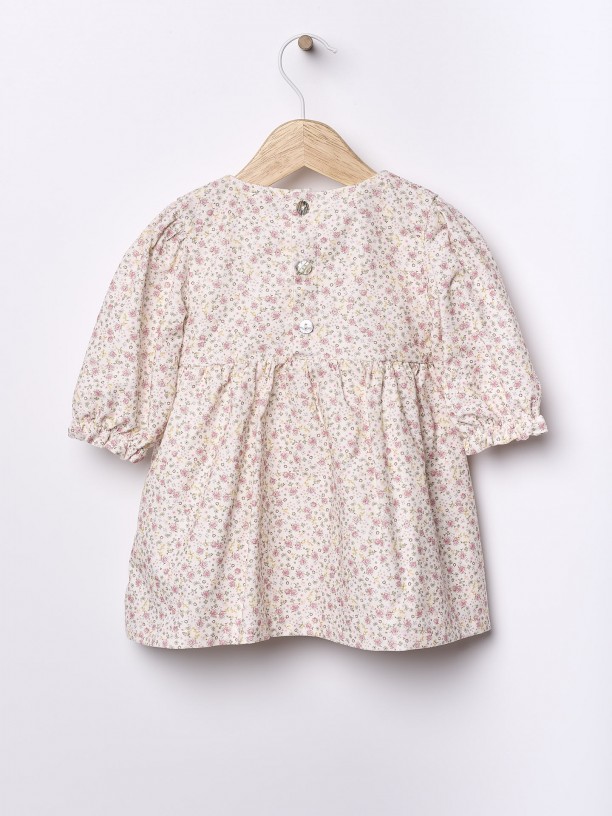 Floral print dress