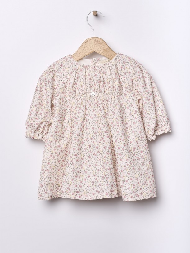 Floral print dress