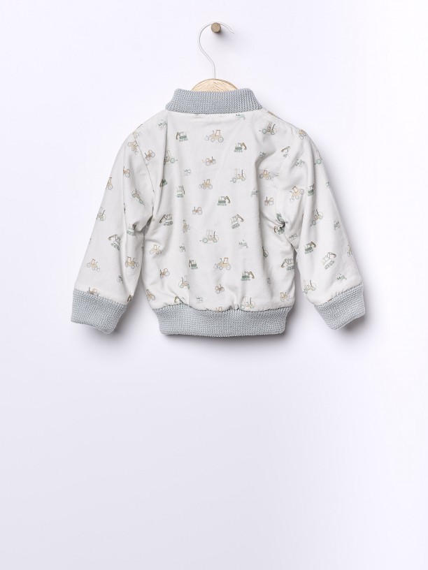 Bombazine cardigan