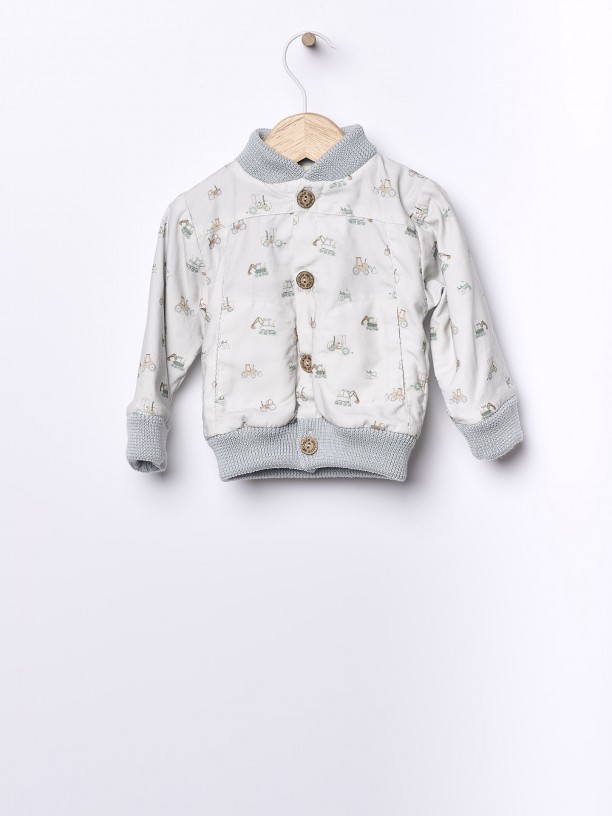 Bombazine cardigan