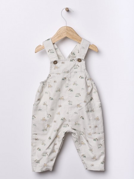 Bombazine dungarees