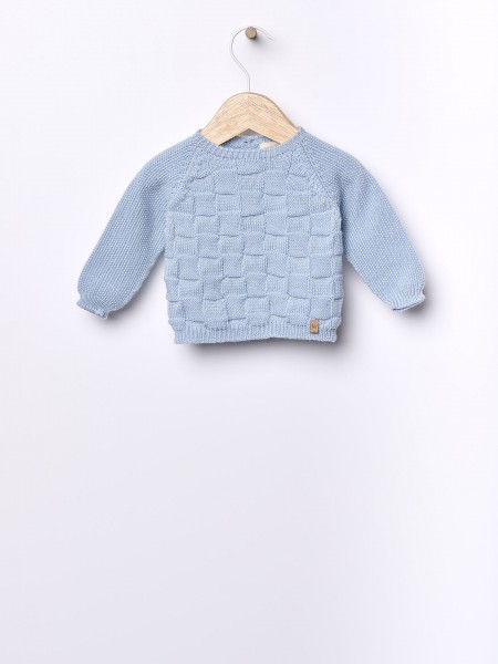 Knitted wool sweater