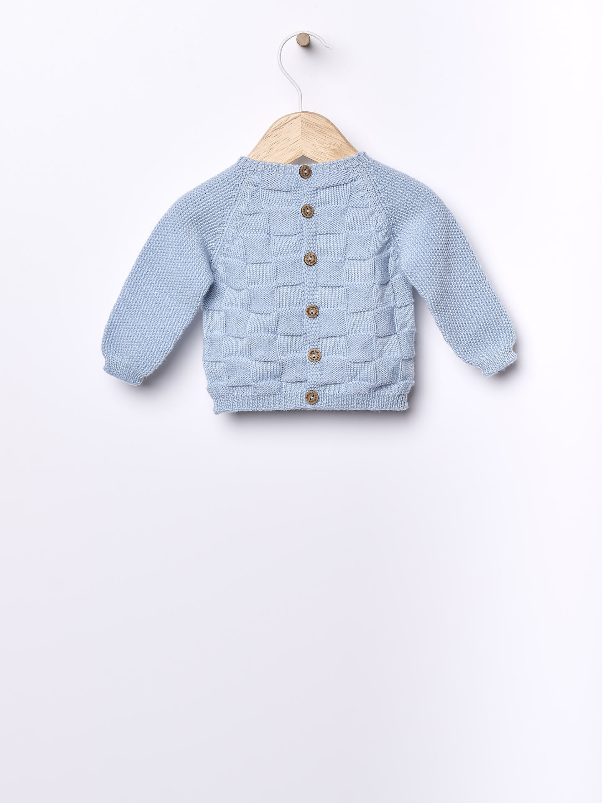 Knitted wool sweater