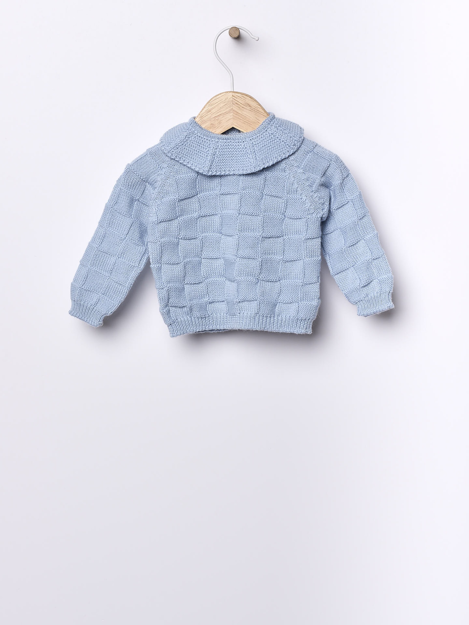 Knitted wool sweater