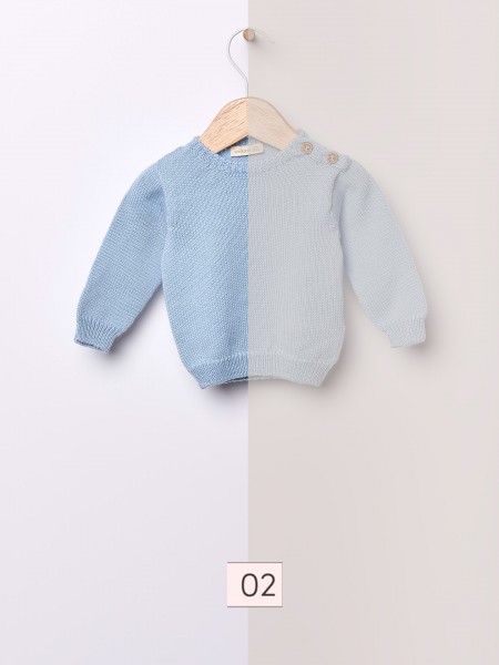 Knitted wool sweater
