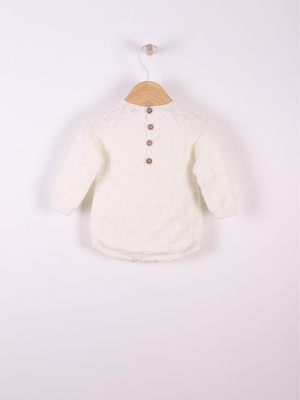 Knitted wool shortie Knitted wool shortie