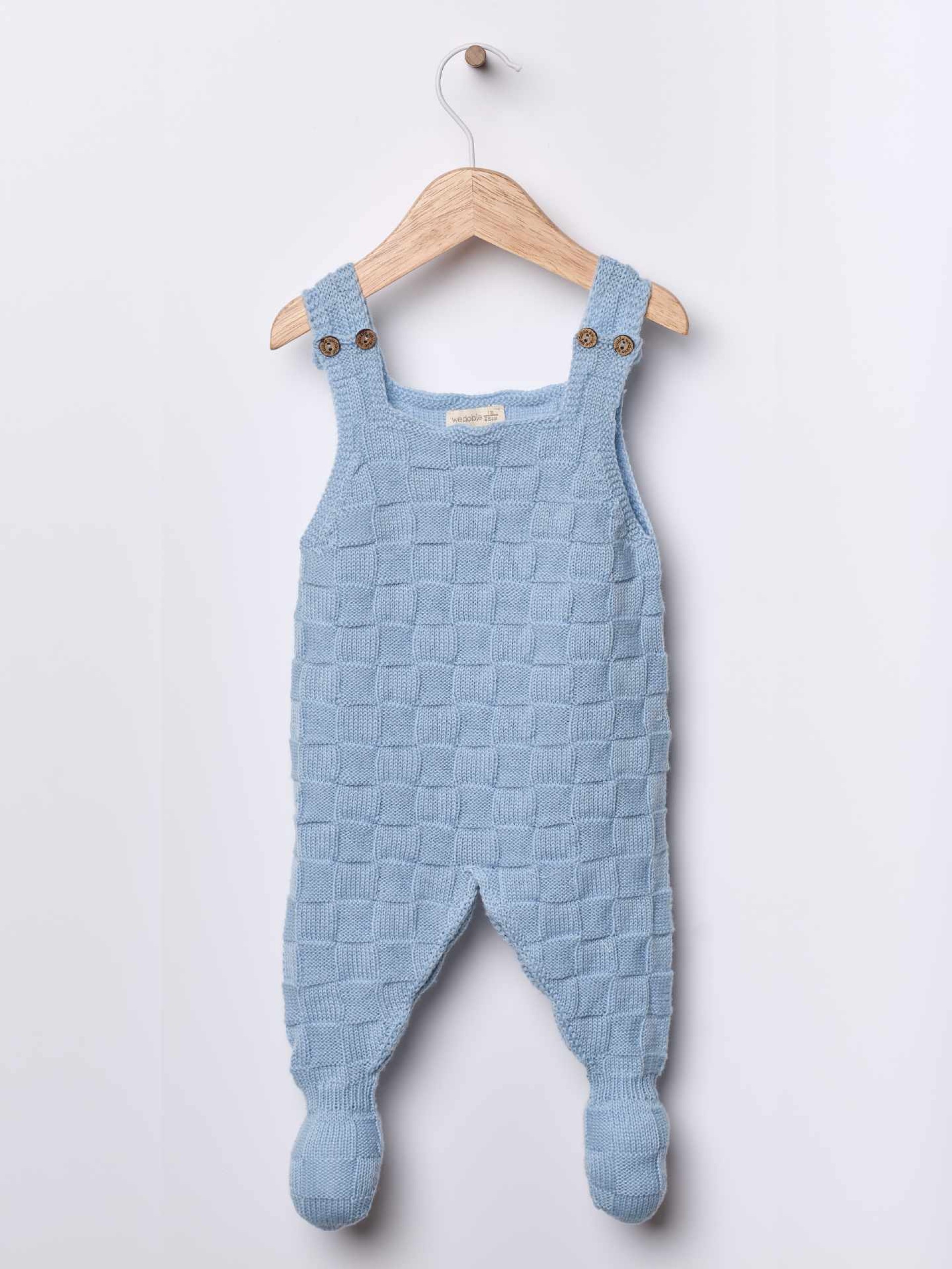 Jardineiras tricotadas l?