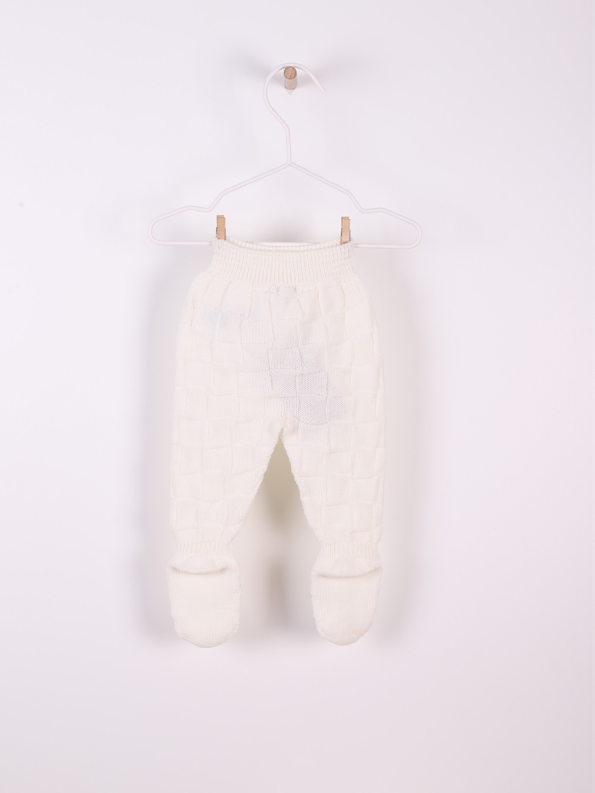 Calças tricotadas lã