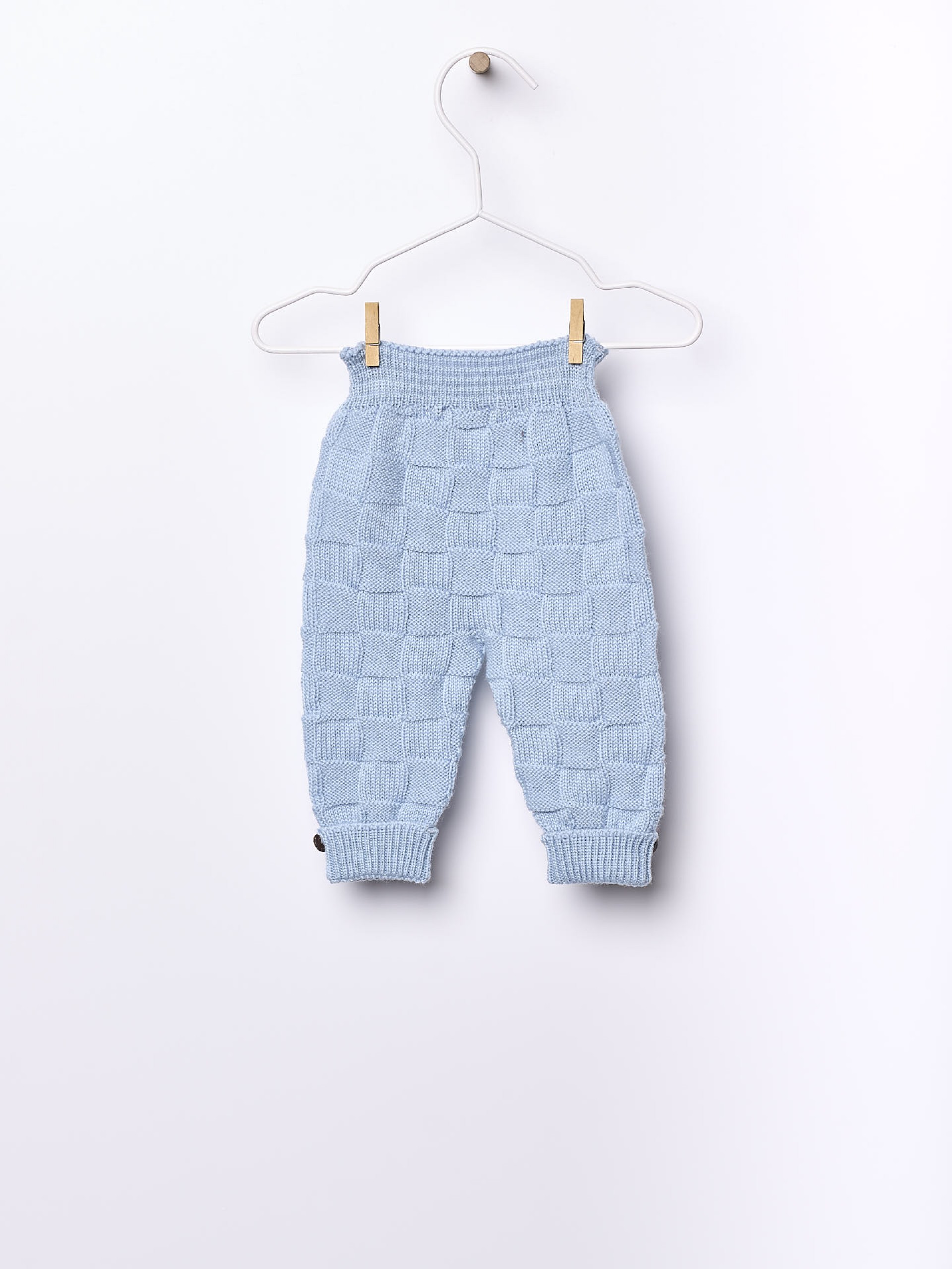 Calças tricotadas lã