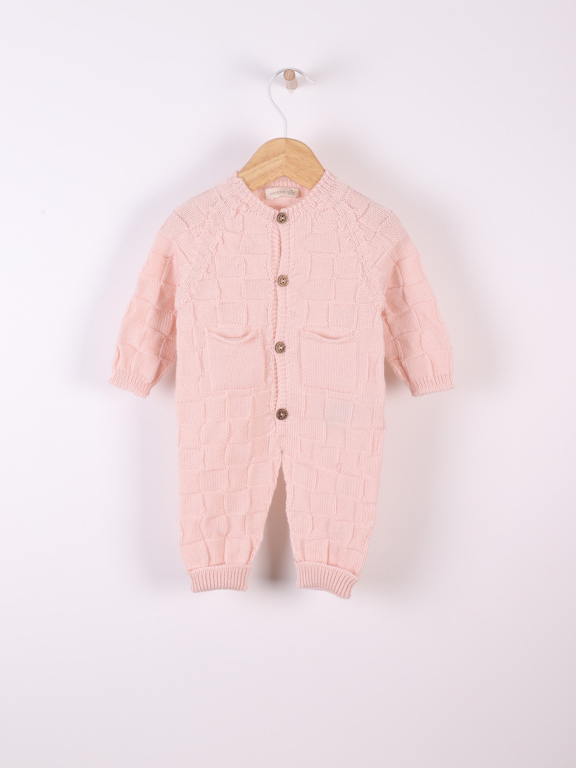 Knitted wool jumpsuit