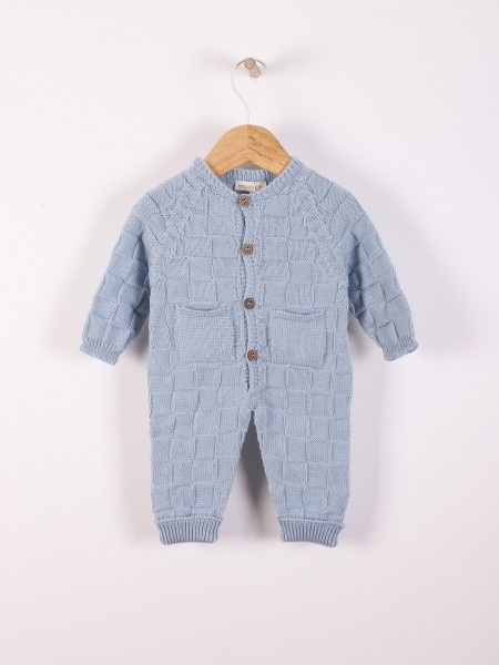 Knitted wool jumpsuit