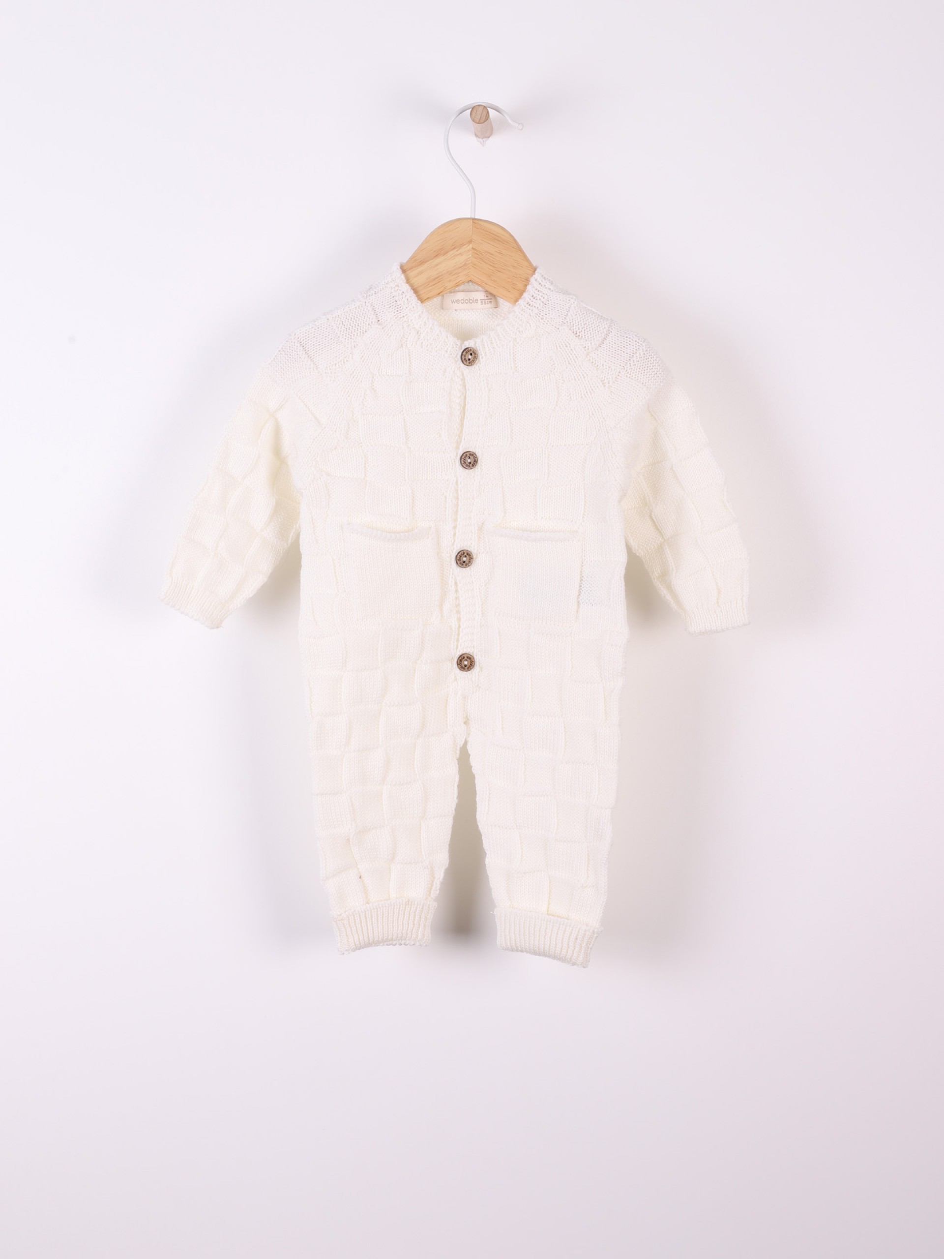 Knitted wool jumpsuit